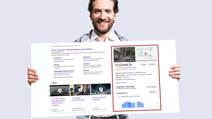 Atrae clientes a tu tienda de recambios con Google My Business